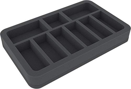 HS035I004BO 35 mm Half-Size Schaumstoffeinlage mit 9 Fächern HS035I004BO 35 mm Half-Size Schaumstoffeinlage mit 9 Fächern von Feldherr