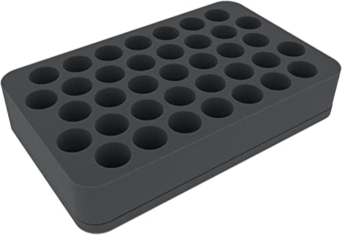 HS050P1BO 50 mm Half-Size Schaumstoffeinlage mit 37 Fächern von Feldherr