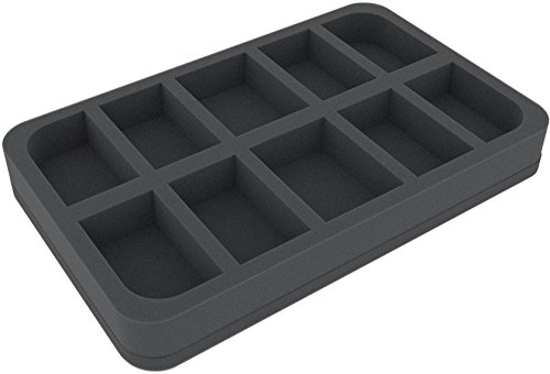 HSBE035BO 35 mm Half-Size Schaumstoffeinlage mit 10 Fächern HSBE035BO 35 mm Half-Size Schaumstoffeinlage mit 10 Fächern von Feldherr