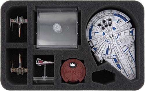 HSMEGR050BO Schaumstoffeinlage kompatibel mit Star Wars X-Wing: Landos Millennium Falke von Feldherr