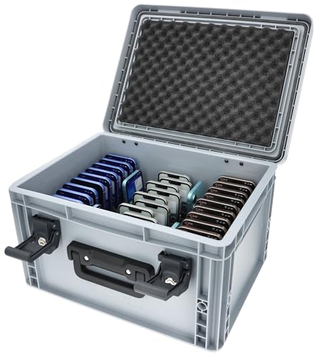 Premium Handyoase für Schulen | Spritzwassergeschützte Smartphone-Aufbewahrungsbox mit 34 variablen Fächern | Handyhotel mit Schlössern für ablenkungsfreien Unterricht | Made in Germany Premium Handyoase für Schulen | Spritzwassergeschützte Smartphone-Aufbewahrungsbox mit 34 variablen Fächern | Handyhotel mit Schlössern für ablenkungsfreien Unterricht | Made in Germany von Feldherr