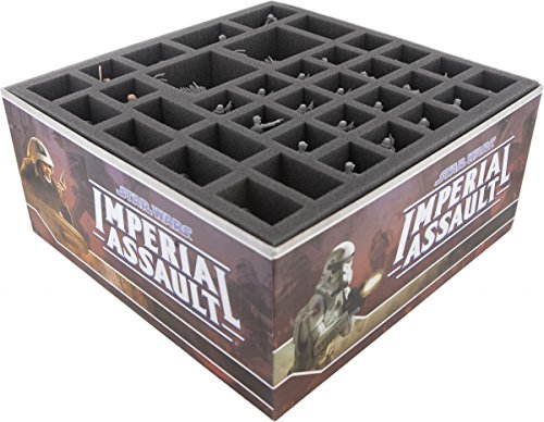 Feldherr Schaumstoff-Set kompatibel mit Star Wars Imperial Assault Brettspielbox Feldherr Schaumstoff-Set kompatibel mit Star Wars Imperial Assault Brettspielbox von Feldherr