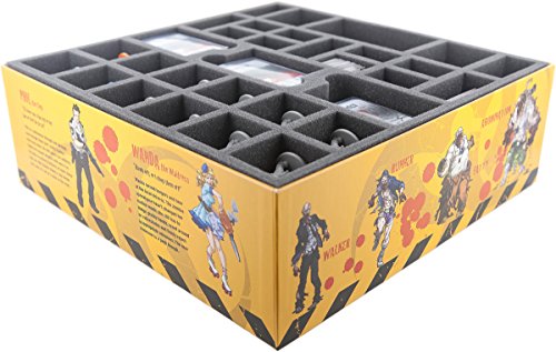 Feldherr Schaumstoff-Set kompatibel mit Zombicide Staffel 1 Grundspiel Box von Feldherr