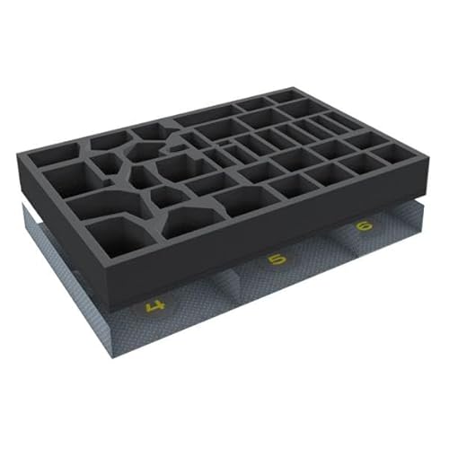Feldherr Schaumstoff-Set und Spielmaterial-Einsatz kompatibel mit Space Hulk Brettspielbox von Feldherr