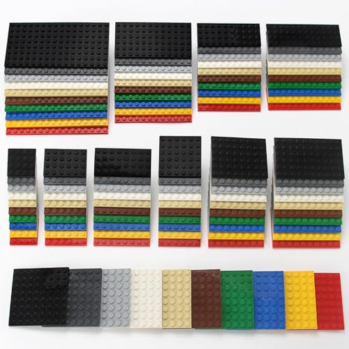 110 Stück 11 Größen Klassische Bauplatten Teile 10 Gemischte Farbe Kompatibel mit Flacher Plattform Basis für City Moc Figur Serie Pack Set Spielzeug Kinder 110 Stück 11 Größen Klassische Bauplatten Teile 10 Gemischte Farbe Kompatibel mit Flacher Plattform Basis für City Moc Figur Serie Pack Set Spielzeug Kinder von Feleph