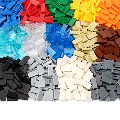 1×2 Fliesen ×700 Stück Teile und Stücke, Mehrfarbig Bulk Bausteine Flachsteine für Glatte Oberfläche Bodenwand, Spielzeug Zubehör Kompatibel mit Großen Marken 1×2 Fliesen ×700 Stück Teile und Stücke, Mehrfarbig Bulk Bausteine Flachsteine für Glatte Oberfläche Bodenwand, Spielzeug Zubehör Kompatibel mit Großen Marken von Feleph