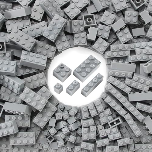 Feleph Classic Bausteine Set 320 Stück Gemischt Steine 1x1, 1x2, 1x4, 2x2, 2x4 Bundle Kreatives Konstruktions Spielzeug für Kinder Basic Bricks von Feleph