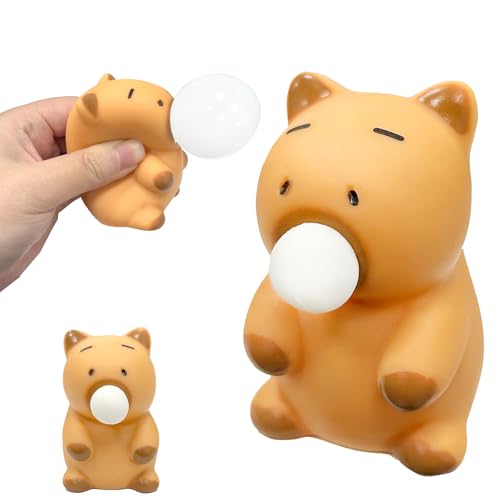Felicify Capybara Anti Stress Spielzeug, Capybara Squeeze Toys, Capybara Quetsch Spielzeug, Capybara Stressball Kinder, Sensory Capybara Balls, Squeeze Spielzeug für Erwachsene und Kinder Felicify Capybara Anti Stress Spielzeug, Capybara Squeeze Toys, Capybara Quetsch Spielzeug, Capybara Stressball Kinder, Sensory Capybara Balls, Squeeze Spielzeug für Erwachsene und Kinder von Felicify