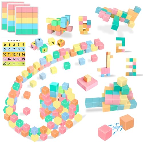 Felicify Magnetische Bausteine, 60 Stück Magnetbausteine, Magnetic Building Blocks, Magnet Bausteine für Kinder, Magnetic Tiles, Magnetwürfel, Geschenk für Jungen und Mädchen von Felicify