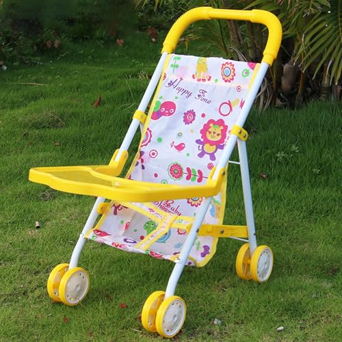 Babypuppen-Kinderwagen | Zusammenklappbarer Puppenkinderwagen Für Kleinkinder | Rollenspiel-Spielzeugpuppen-B-uggy-Kinderwagen | Kinderspielzeug-Kinderwagen Für Puppe Babypuppen-Kinderwagen | Zusammenklappbarer Puppenkinderwagen Für Kleinkinder | Rollenspiel-Spielzeugpuppen-B-uggy-Kinderwagen | Kinderspielzeug-Kinderwagen Für Puppe von Fellflying