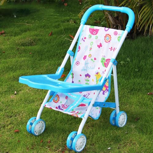 Babypuppen-Kinderwagen | Zusammenklappbarer Puppenkinderwagen Für Kleinkinder | Rollenspiel-Spielzeugpuppen-B-uggy-Kinderwagen | Kinderspielzeug-Kinderwagen Für Puppe Babypuppen-Kinderwagen | Zusammenklappbarer Puppenkinderwagen Für Kleinkinder | Rollenspiel-Spielzeugpuppen-B-uggy-Kinderwagen | Kinderspielzeug-Kinderwagen Für Puppe von Fellflying