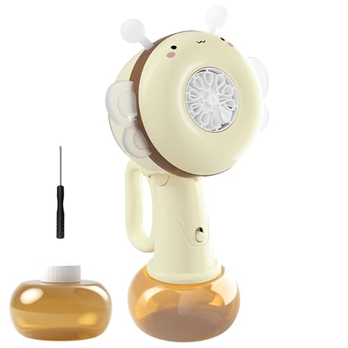 Fellflying Bubble Blower Für Bienen, Tragbares Batteriebetriebenes LED-Bubble-Spielzeug Für Kinder, Buntes Outdoorspielzeug, Tragbare Partyausstattung Für Familienfeiern Und Gartenfeste Fellflying Bubble Blower Für Bienen, Tragbares Batteriebetriebenes LED-Bubble-Spielzeug Für Kinder, Buntes Outdoorspielzeug, Tragbare Partyausstattung Für Familienfeiern Und Gartenfeste von Fellflying