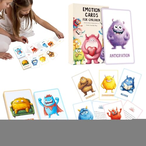 Fellflying Emotionen Lernkarten - Realistische Gefühle Lernkarten Mit Bildern Für Kleinkinder, Zur Förderung Sozialer Kompetenzen Für Unterwegs Und Kindergarten Fellflying Emotionen Lernkarten - Realistische Gefühle Lernkarten Mit Bildern Für Kleinkinder, Zur Förderung Sozialer Kompetenzen Für Unterwegs Und Kindergarten von Fellflying
