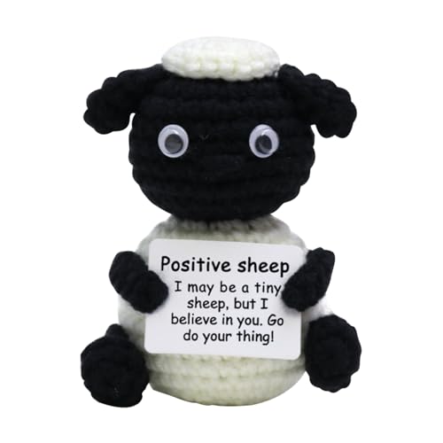 Fellflying Positive Häkel-Tiere - Tierisches Häkel-Stofftier Mit Positiven Botschaften - Dekorative Tischdekoration für Erwachsene Meditation Geburtstag Kinder Jugendliche Schüler Kollegen Freunde Fellflying Positive Häkel-Tiere - Tierisches Häkel-Stofftier Mit Positiven Botschaften - Dekorative Tischdekoration für Erwachsene Meditation Geburtstag Kinder Jugendliche Schüler Kollegen Freunde von Fellflying
