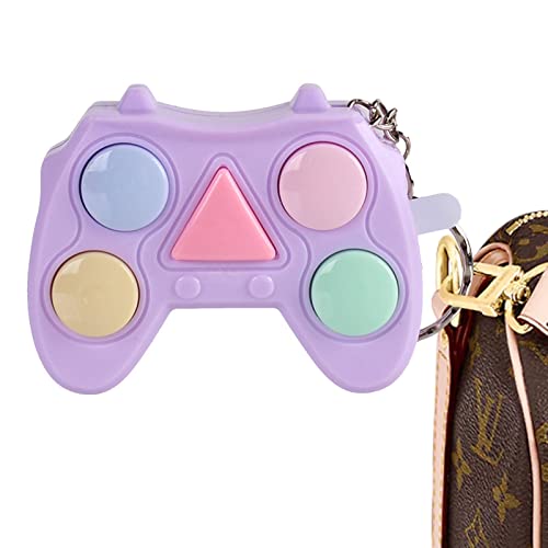 Spiel Schlüsselbund Zappeln Spielzeug, Zappeln Spielzeug Für Angst - Mini Game Controller Schlüsselbund Griff Hand Sensorische Stressabbau Anti-Angst Zappeln Spielzeug Für Kinder Erwachsene von Fellflying