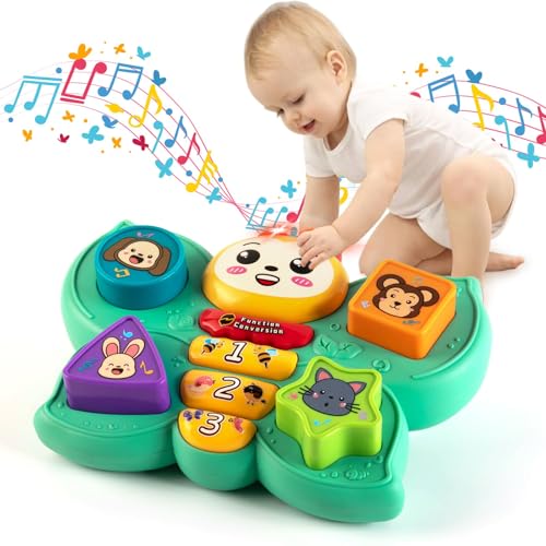 Felly Musik Spielzeug für 6-18 Monate, Baby Montessori Spielzeug mit Licht & Musik, Motorikspielzeug Lernspielzeug Babyspielzeug ab 1 Jahr für Mädchen Jungen Kleinkind, Schmetterling Felly Musik Spielzeug für 6-18 Monate, Baby Montessori Spielzeug mit Licht & Musik, Motorikspielzeug Lernspielzeug Babyspielzeug ab 1 Jahr für Mädchen Jungen Kleinkind, Schmetterling von Felly