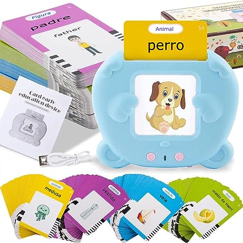 Felly Sprechende Flash-Karten, Spielzeug für Kinder, 1 2 3 4 5 6 Jahre, Montessori, Lernspielzeug, 112 Blätter, 224 Wörter, Geschenk für Baby, Geburtstag, Weihnachten Felly Sprechende Flash-Karten, Spielzeug für Kinder, 1 2 3 4 5 6 Jahre, Montessori, Lernspielzeug, 112 Blätter, 224 Wörter, Geschenk für Baby, Geburtstag, Weihnachten von Felly