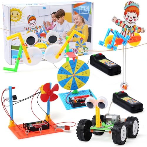 Felly Wissenschaft Kit Spielzeug für Kinder ab 6 7 8 9 10 11 12, STEM Lernen Pädagogische Experimente Bausatz, Weihnachten Geburtstag Geschenk für Jungen und Mädchen ab 3-12 Jahren, 5 Stück/Box Felly Wissenschaft Kit Spielzeug für Kinder ab 6 7 8 9 10 11 12, STEM Lernen Pädagogische Experimente Bausatz, Weihnachten Geburtstag Geschenk für Jungen und Mädchen ab 3-12 Jahren, 5 Stück/Box von Felly