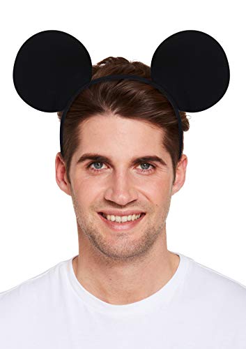 Felt Mickey Micky Maus Bristol Novelty MD104 Mausohren, Schwarz, Unisex – Erwachsene, One Size Felt Mickey Micky Maus Bristol Novelty MD104 Mausohren, Schwarz, Unisex – Erwachsene, One Size von Bristol Novelty