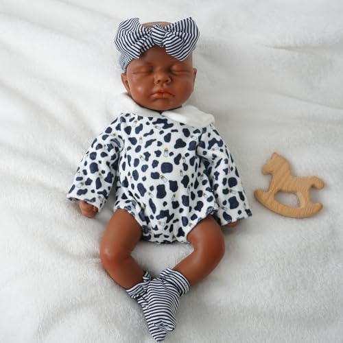 Junge 30 cm, Voll Silikon Baby Puppe, Realistische Baby Puppe, Reborn Neugeborene, Nicht Vinyl, Schlafposition, mit Geschenkbox Junge 30 cm, Voll Silikon Baby Puppe, Realistische Baby Puppe, Reborn Neugeborene, Nicht Vinyl, Schlafposition, mit Geschenkbox von FemmeForm