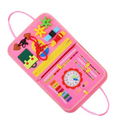 Fenayuu Filzbuch Lernspiel, Beschäftigungstafel Für Kleinkinder, Puzzl Spielzeug Mit Mehreren Seiten, Lerntafel Zur Feinmotorik Für Vorschulkinder, Geschenk Zum Schulanfang Für Und Mädchen von Fenayuu