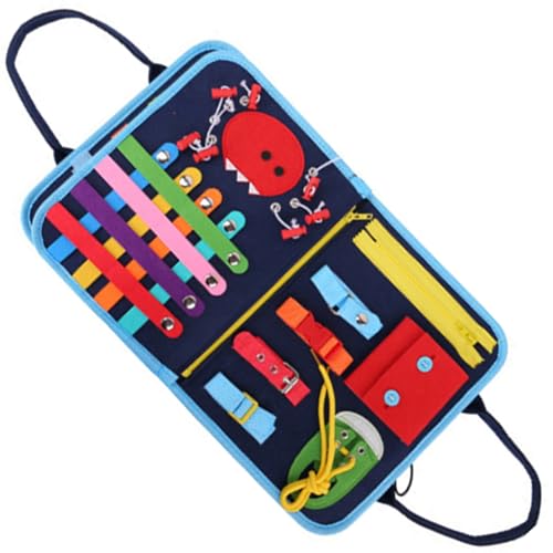 Fenayuu Filzbuch Lernspiel, Beschäftigungstafel Für Kleinkinder, Puzzl Spielzeug Mit Mehreren Seiten, Lerntafel Zur Feinmotorik Für Vorschulkinder, Geschenk Zum Schulanfang Für Und Mädchen von Fenayuu
