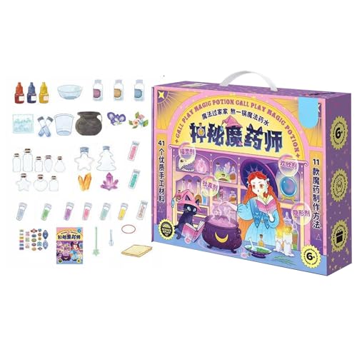 Fenayuu Kinder Zaubertrank Set Halloween,Kleinkinder Wissenschaftslabor Set | Handgemachtes Bastelspielzeug für Kreative Kinder Klassenaktivitäten Homeschooling Familienabende Thementage Fenayuu Kinder Zaubertrank Set Halloween,Kleinkinder Wissenschaftslabor Set | Handgemachtes Bastelspielzeug für Kreative Kinder Klassenaktivitäten Homeschooling Familienabende Thementage von Fenayuu