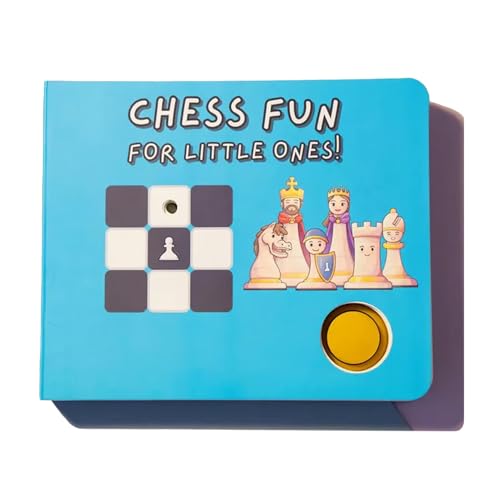 Fenayuu Schachspaß Für Die Kleinen, Interaktives Schachbuch Für Kinder, Anfänger Lernstrategie Brettspiel, Bunter Cartoon-Stil Für Lustiges Lernspiel-Set Für Kinder Und Erwachsene Fenayuu Schachspaß Für Die Kleinen, Interaktives Schachbuch Für Kinder, Anfänger Lernstrategie Brettspiel, Bunter Cartoon-Stil Für Lustiges Lernspiel-Set Für Kinder Und Erwachsene von Fenayuu