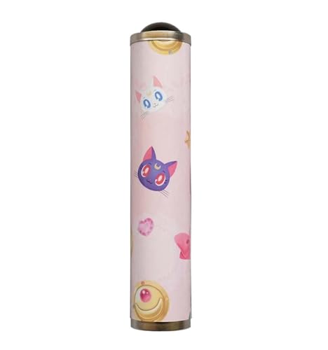 Fendawn Strive Real Scene Kaleidoskop Spielzeug, Handgemachtes Nostalgiespielzeug Geschenk für Kinder Erwachsene, Pink Cats von Fendawn Strive