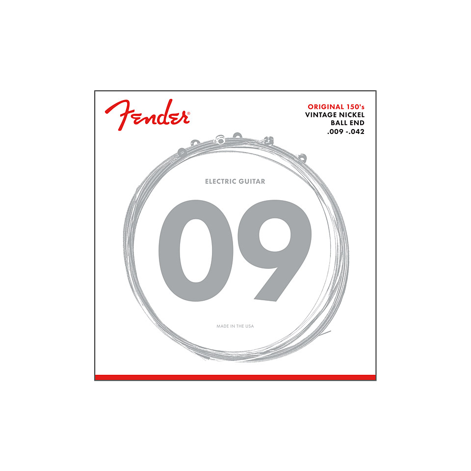 Fender 150L, 009-042 Saiten E-Gitarre Fender 150L, 009-042 Saiten E-Gitarre von Fender
