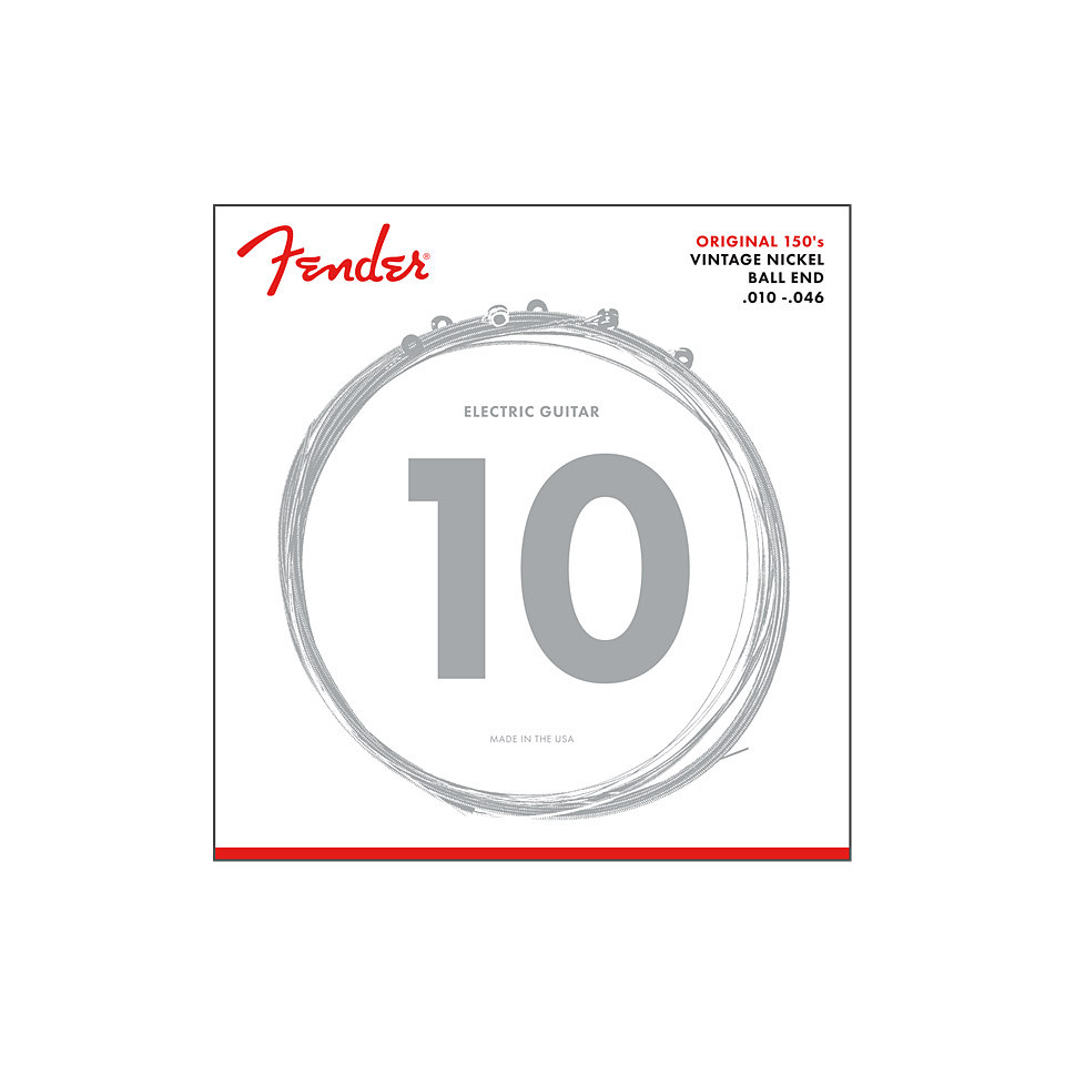 Fender 150R, 010-046 Saiten E-Gitarre Fender 150R, 010-046 Saiten E-Gitarre von Fender