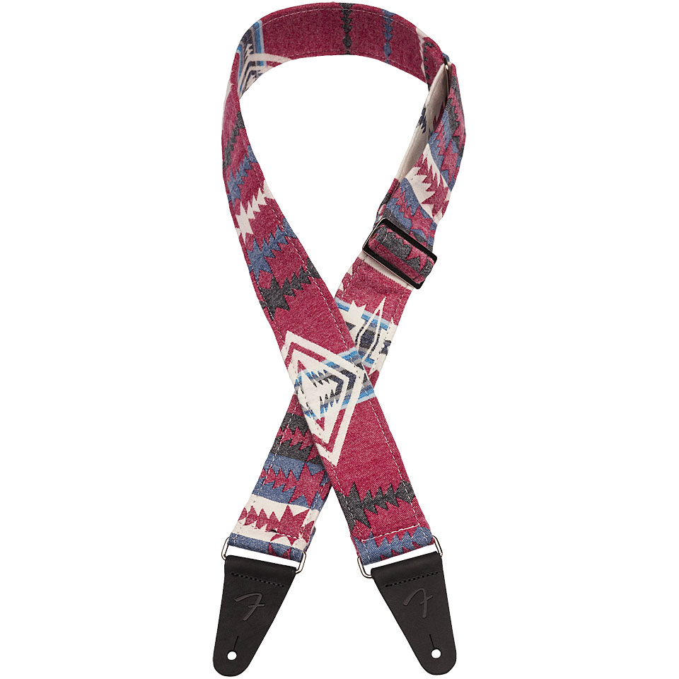 Fender 2" Zion Strap, Red Aztec Gitarrengurt Fender 2" Zion Strap, Red Aztec Gitarrengurt von Fender