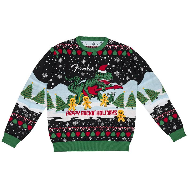 Fender 2023 Ugly Christmas Sweater M Sweatshirt von Fender