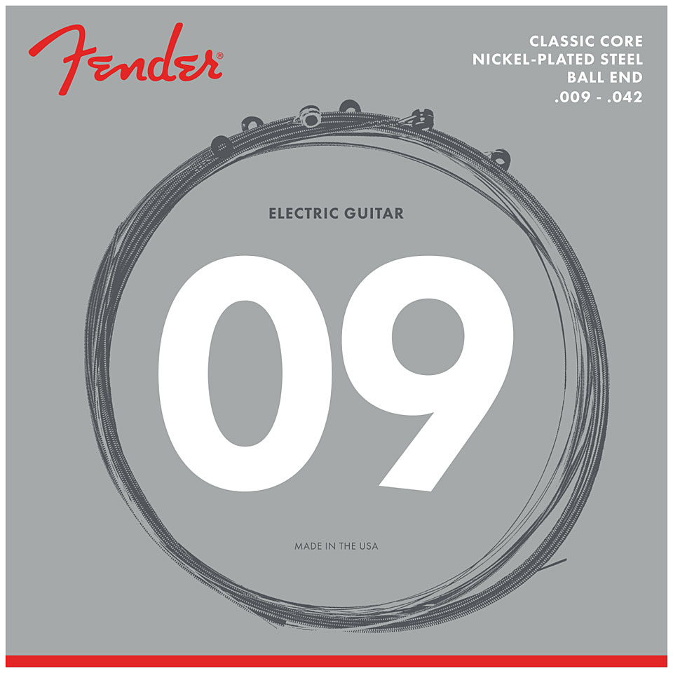 Fender 255L 009-042 Saiten E-Gitarre Fender 255L 009-042 Saiten E-Gitarre von Fender