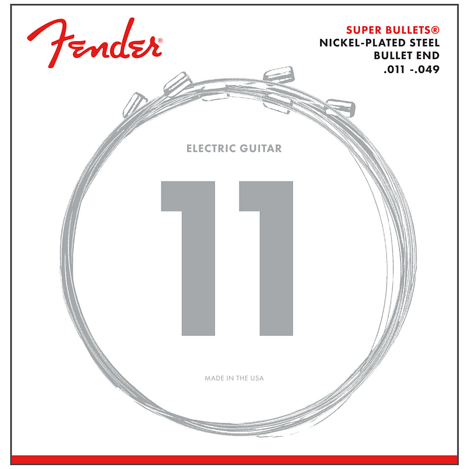 Fender 3250M Super Bullets, 011-049 Saiten E-Gitarre Fender 3250M Super Bullets, 011-049 Saiten E-Gitarre von Fender
