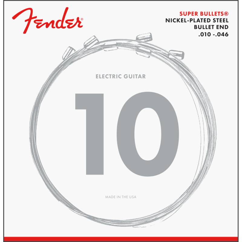 Fender 3250R Super Bullets, 010-046 Saiten E-Gitarre von Fender