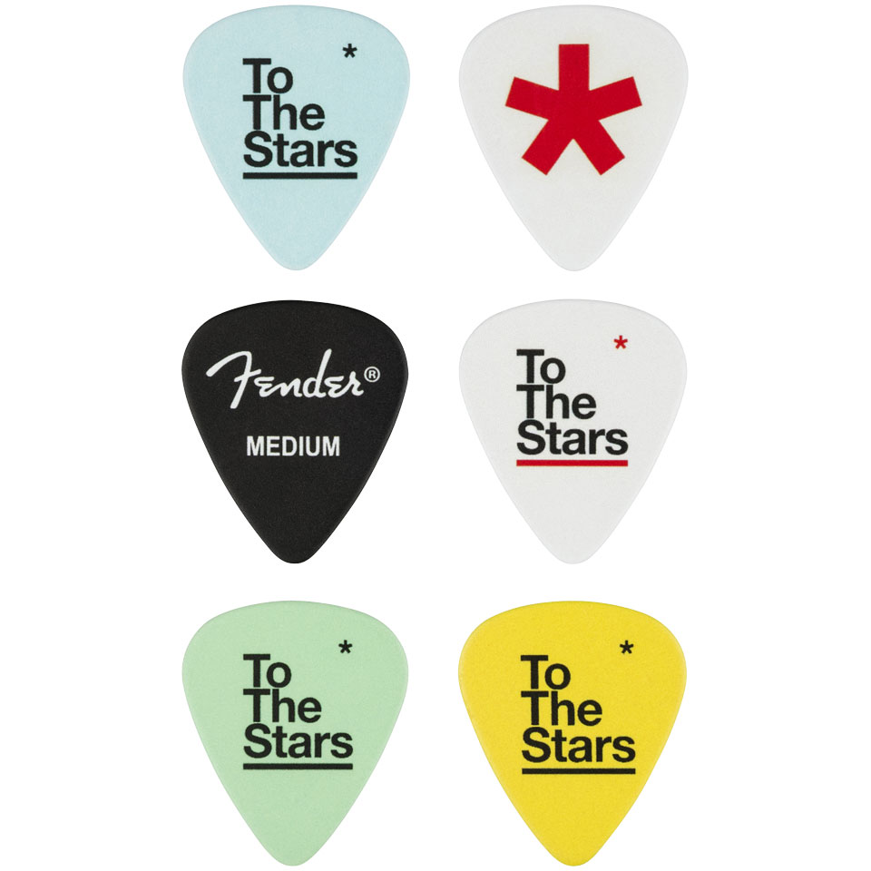 Fender 351 Tom Delonge Pack (6 Stk.) Plektrum von Fender