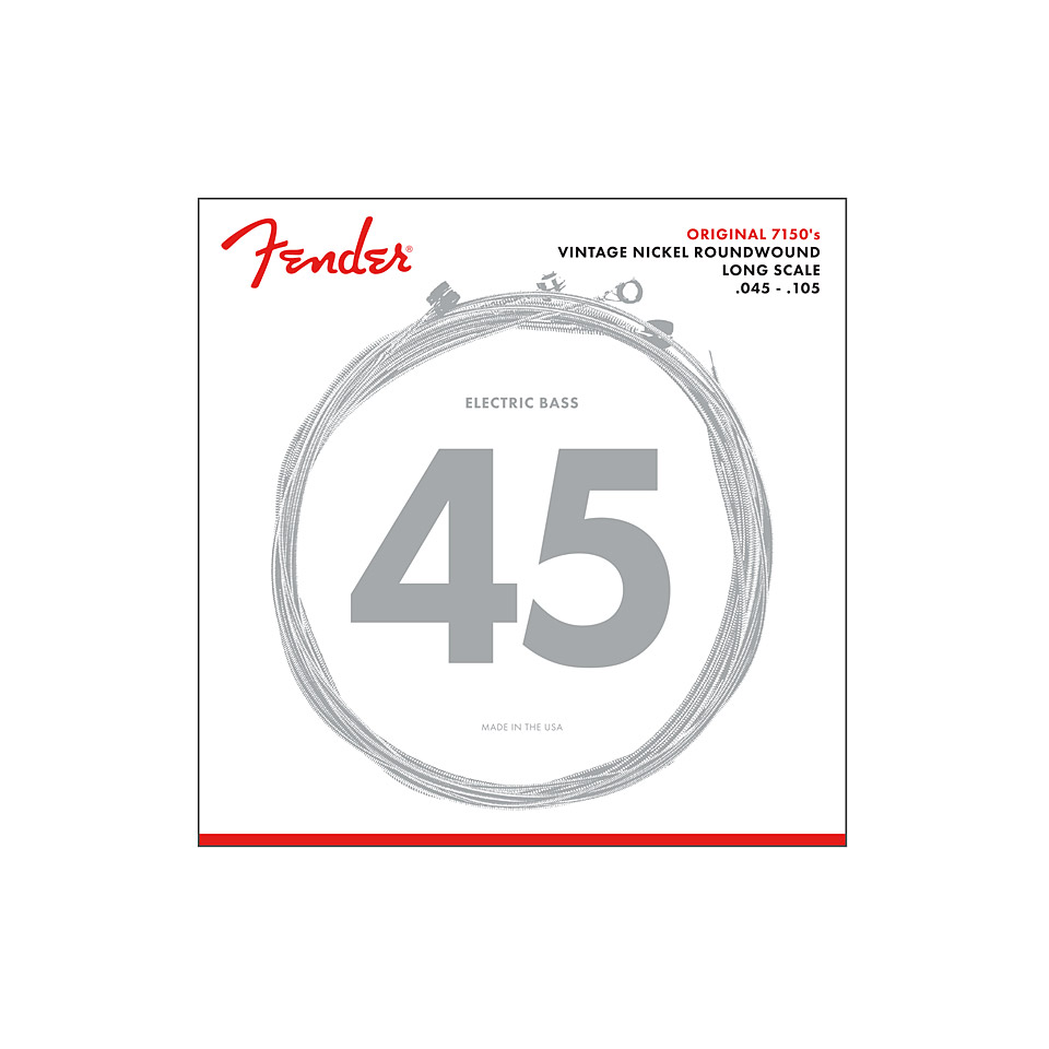 Fender 7150M, 045-105 Saiten E-Bass Fender 7150M, 045-105 Saiten E-Bass von Fender