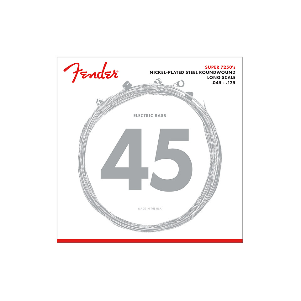 Fender 7250-5M, 045-125 Saiten E-Bass Fender 7250-5M, 045-125 Saiten E-Bass von Fender
