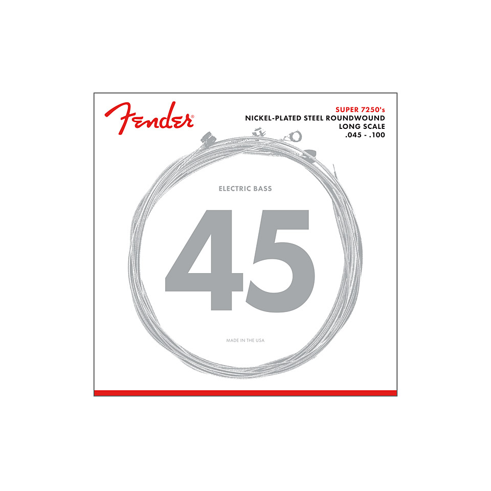 Fender 7250ML, 045-100 Saiten E-Bass Fender 7250ML, 045-100 Saiten E-Bass von Fender
