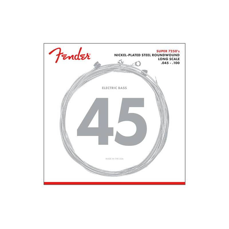 Fender 7250ML, 045-100 Saiten E-Bass von Fender