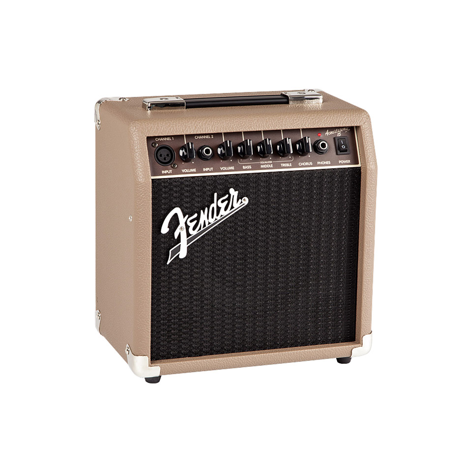 Fender Acoustasonic 15 Akustikgitarren-Verstärker von Fender