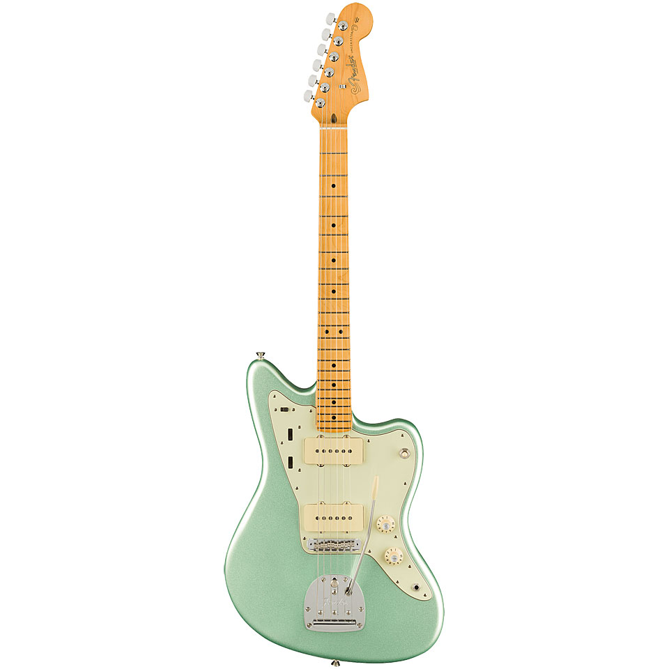 Fender American Pro II Jazzmaster MN Mystic Surf Green E-Gitarre Fender American Pro II Jazzmaster MN Mystic Surf Green E-Gitarre von Fender