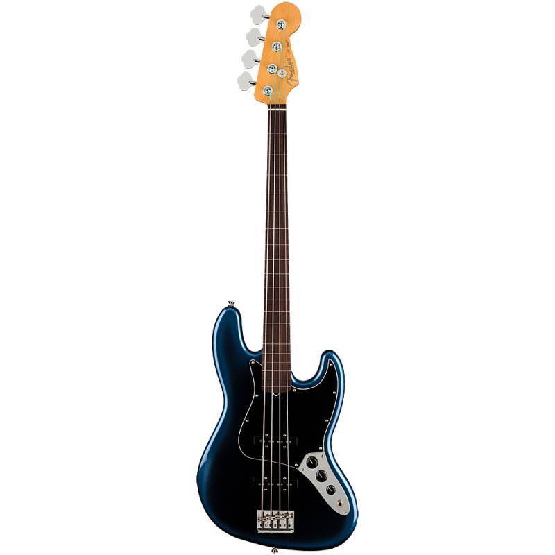Fender American Professional II Jazz Bass FL RW DK NIT E-Bass fretless von Fender