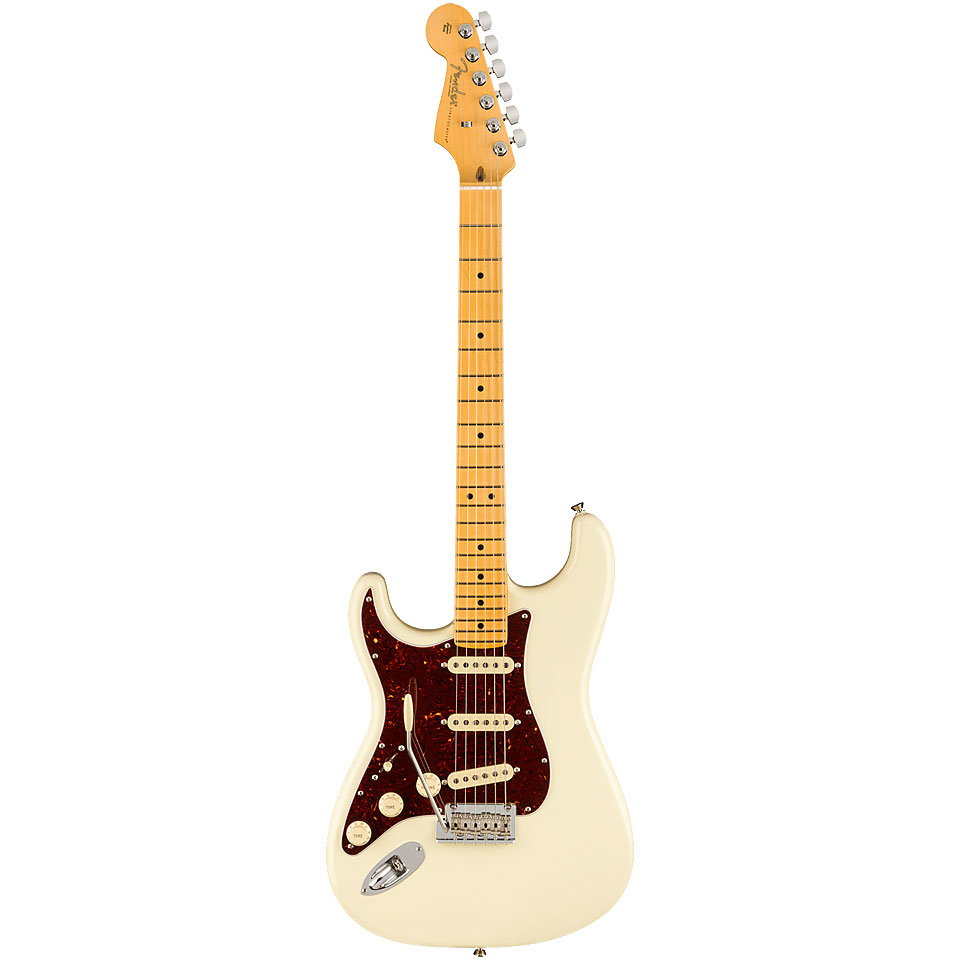 Fender American Professional II Strat MN LH OWT E-Gitarre Lefthand von Fender