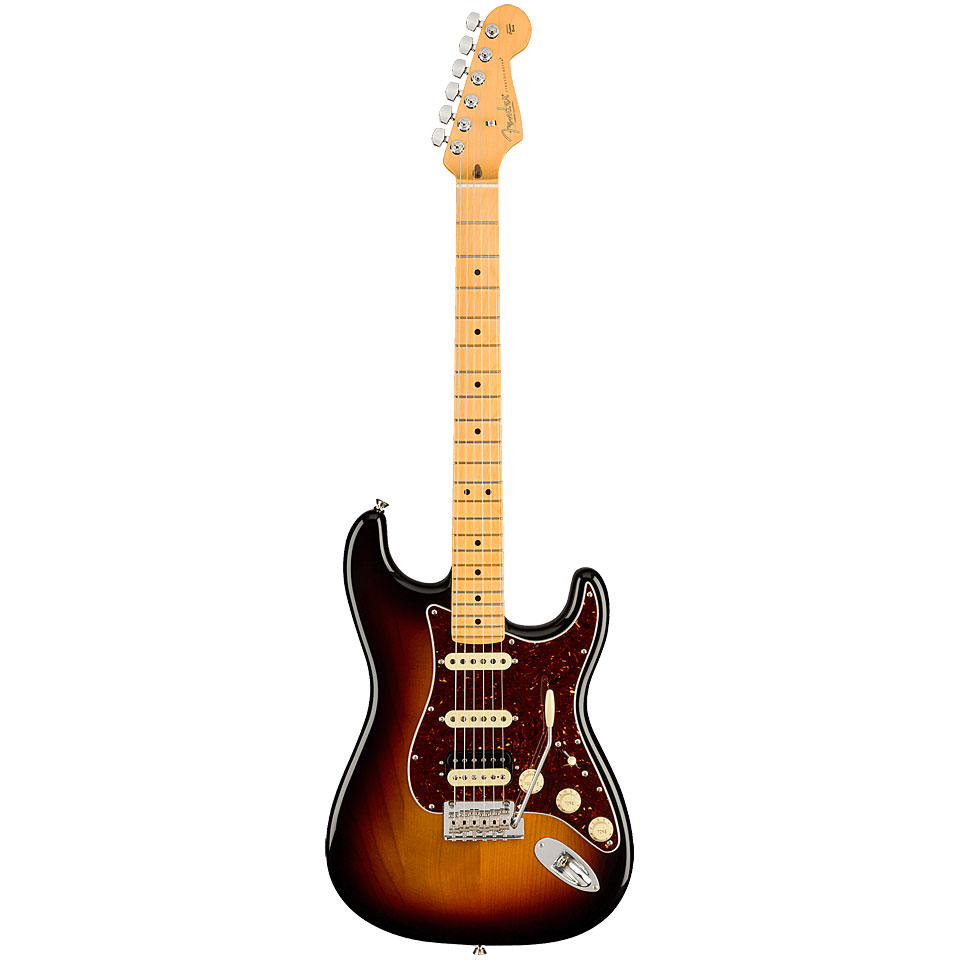 Fender American Professional II Stratocaster HSS MN 3-Color-Sunburst von Fender