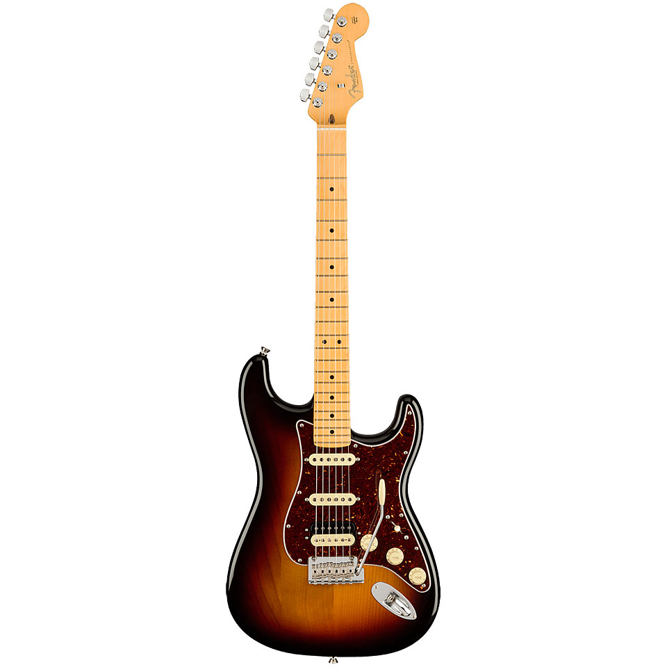 Fender American Professional II Stratocaster HSS MN 3-Color-Sunburst Fender American Professional II Stratocaster HSS MN 3-Color-Sunburst von Fender