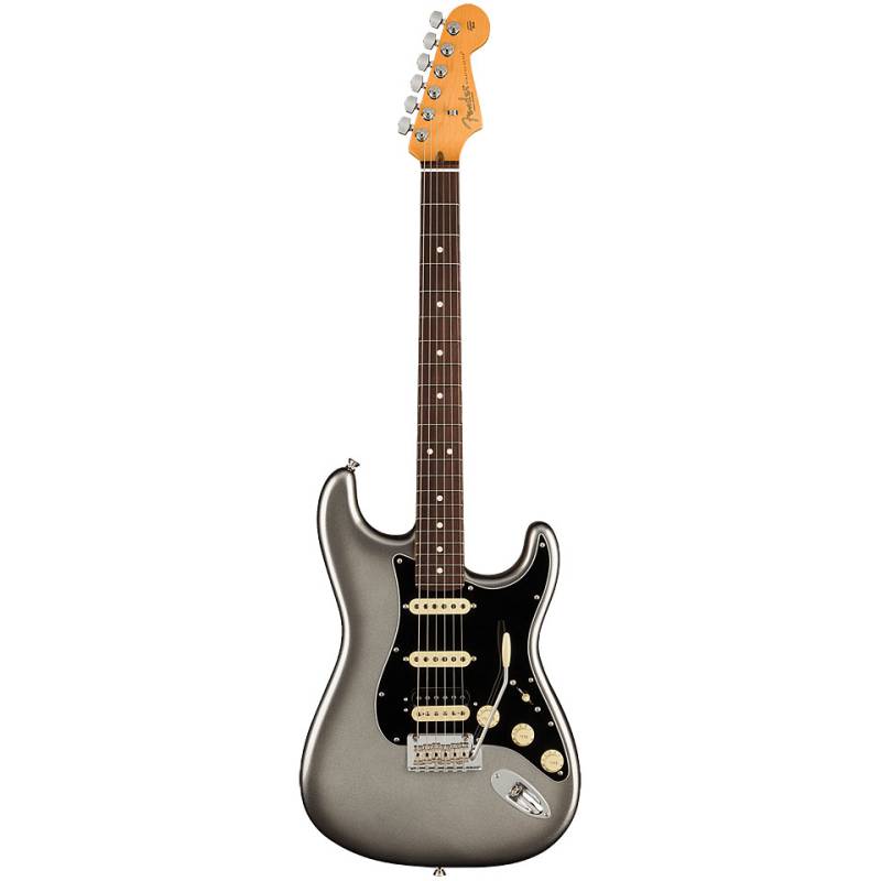 Fender American Professional II Stratocaster HSS RW Mercury E-Gitarre von Fender