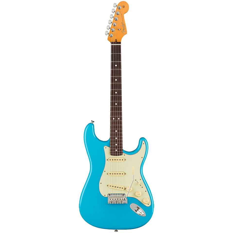 Fender American Professional II Stratocaster RW Miami Blue E-Gitarre von Fender