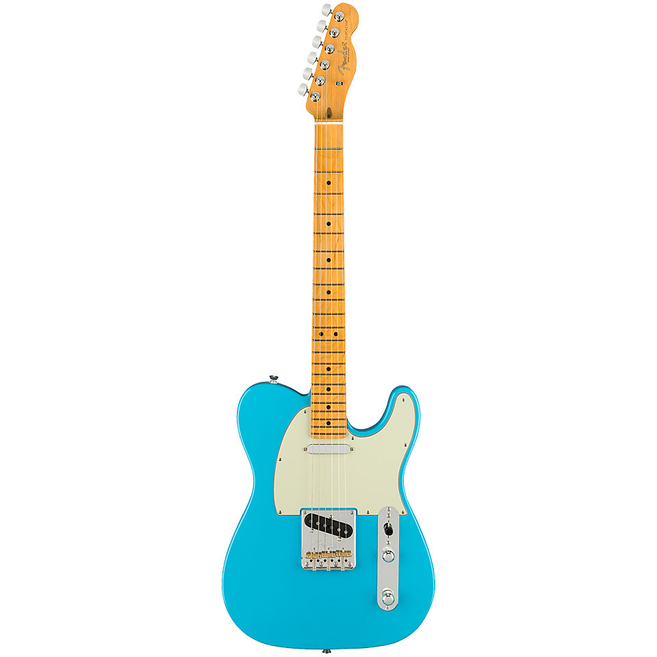 Fender American Professional II Telecaster MN Miami Blue E-Gitarre von Fender